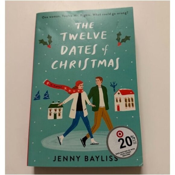 The Twelve Dates Of Christmas By Jenny Bayliss Paperback Romantic Comedy - Picture 1 of 4